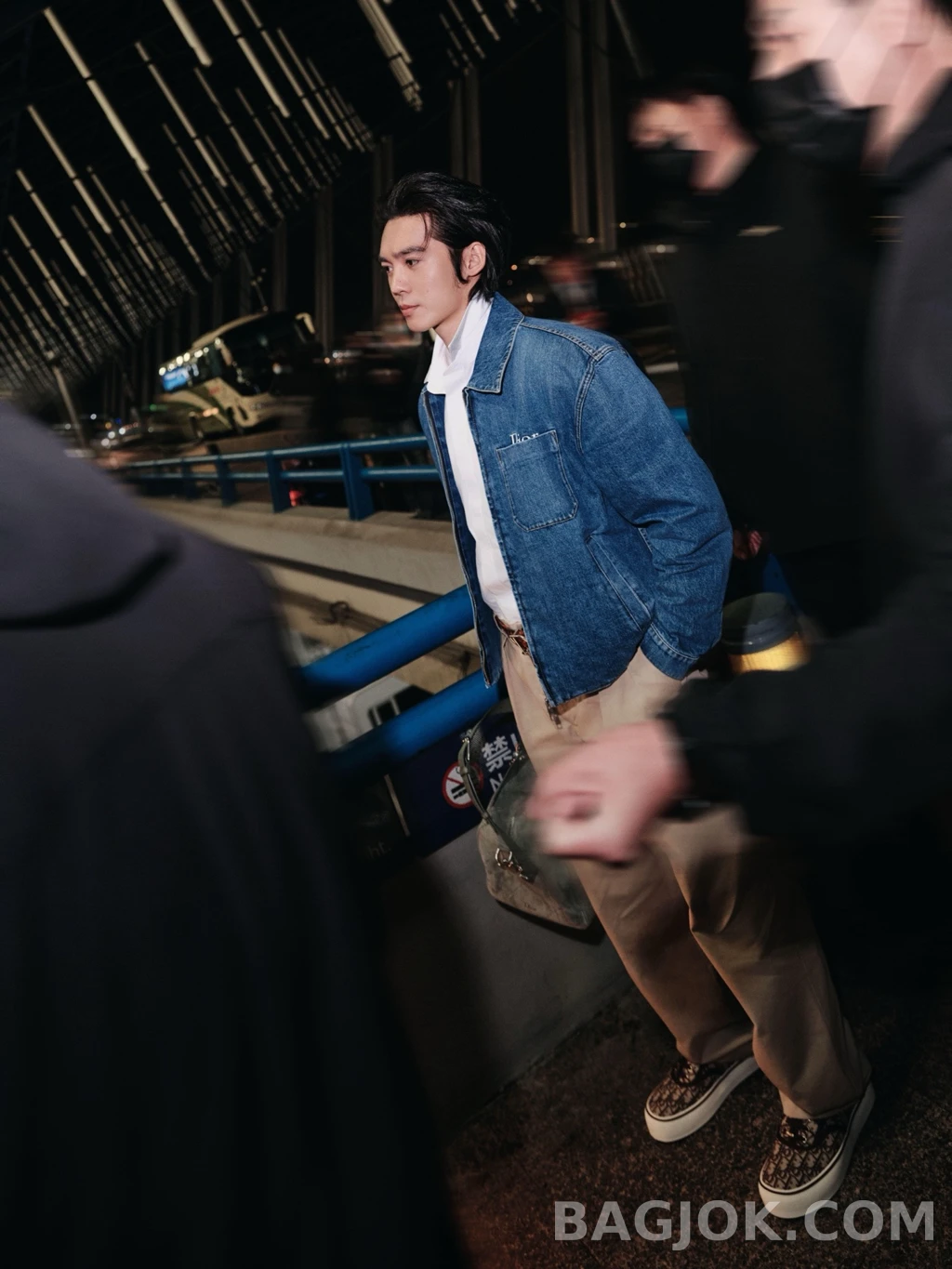디올 디올 포켓자수 데님집업 상세 이미지