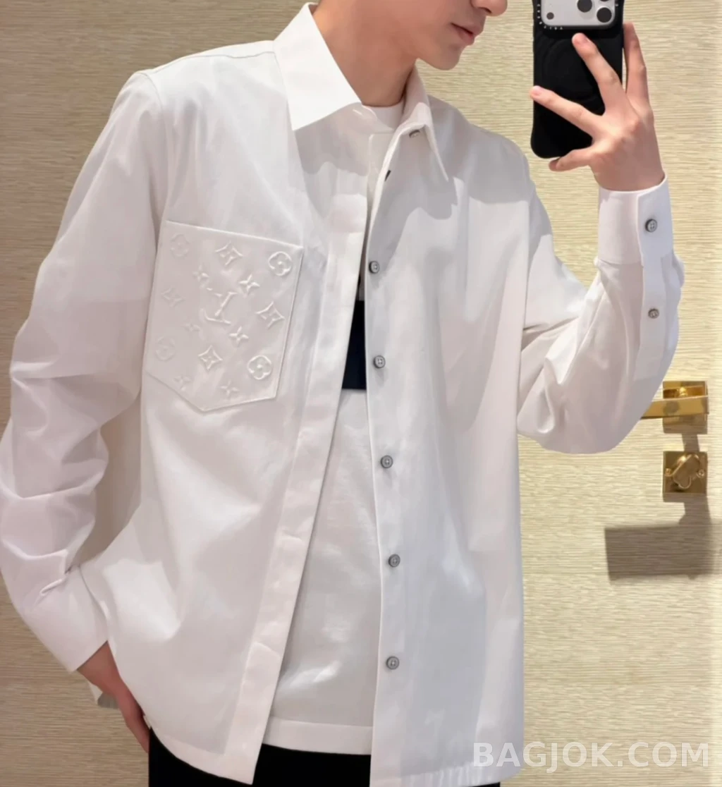 루이비통 루이비통 모노그램 셔츠 상세 이미지