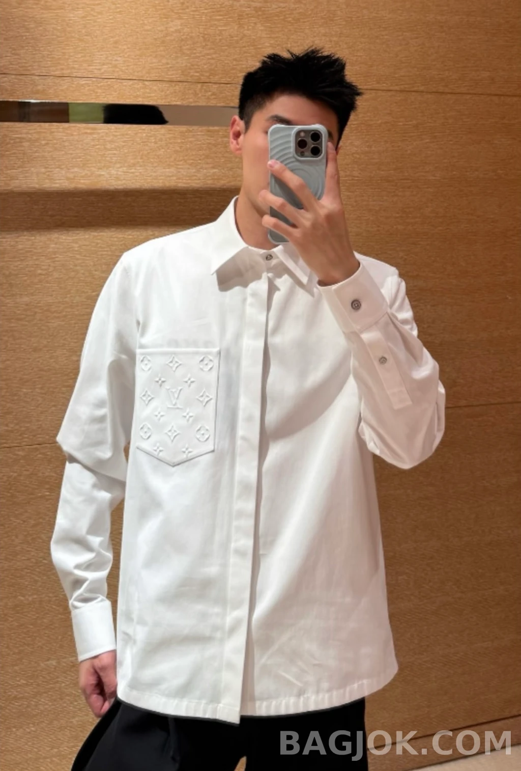 루이비통 루이비통 모노그램 셔츠 상세 이미지