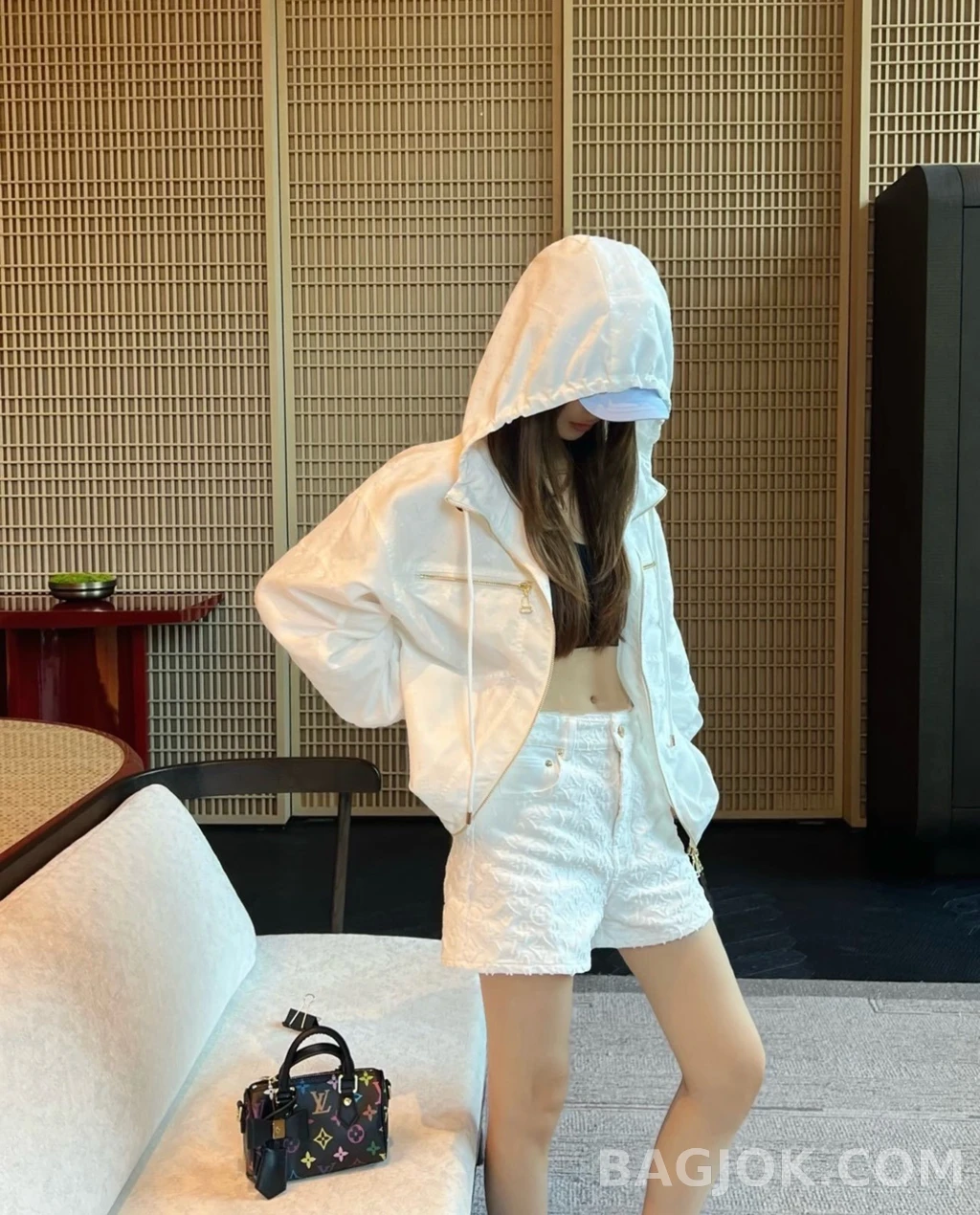루이비통 루이비통 톤온톤 모노그램 바람막이 상세 이미지