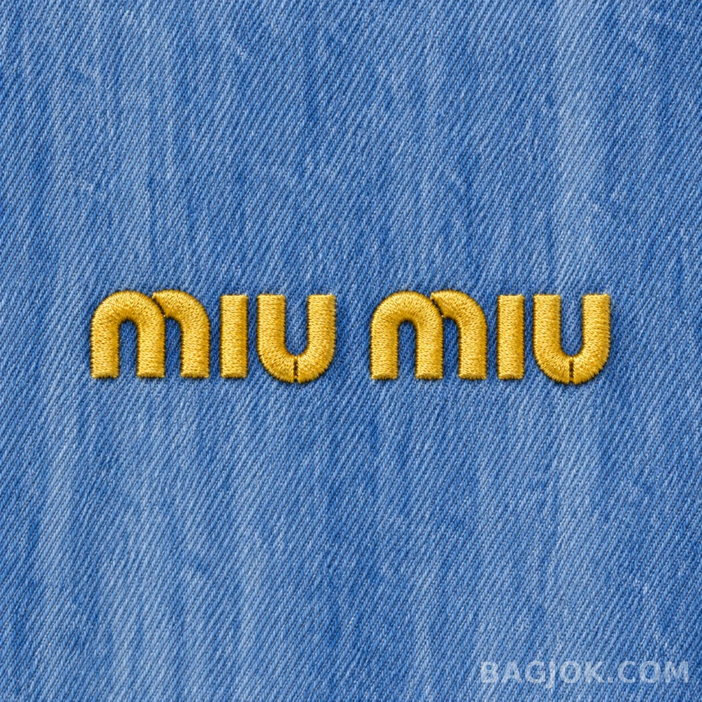 미우미우 미우미우 코치데님 상세 이미지