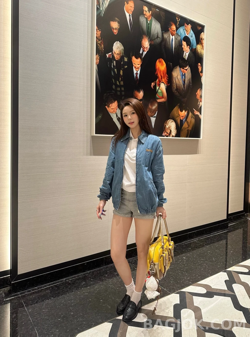 미우미우 미우미우 코치데님 상세 이미지