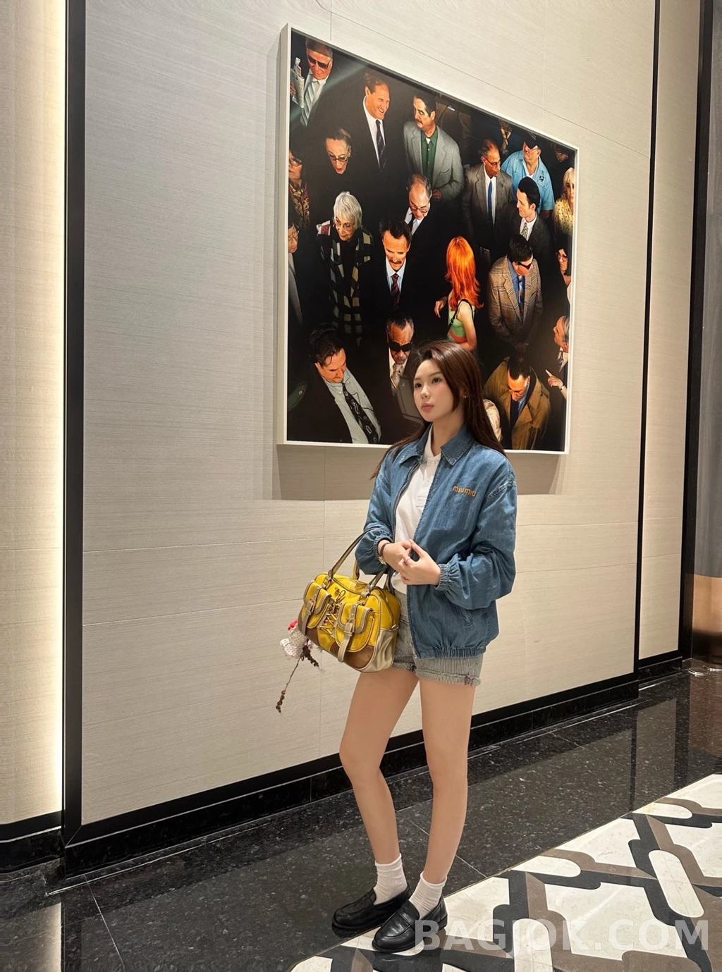 미우미우 미우미우 코치데님 상세 이미지