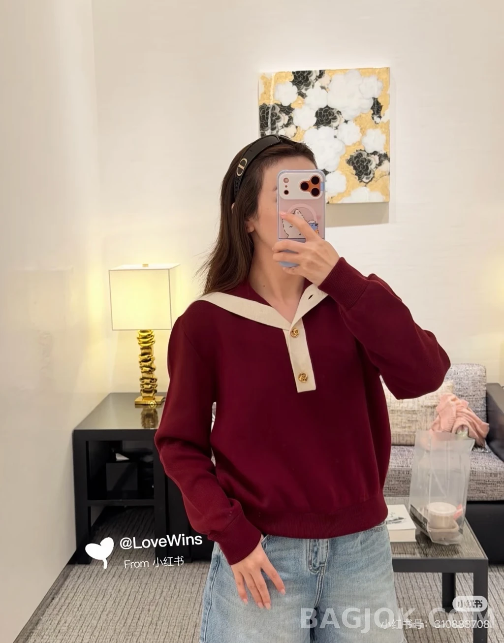 샤넬 샤넬 세일러 카라 니트 상세 이미지