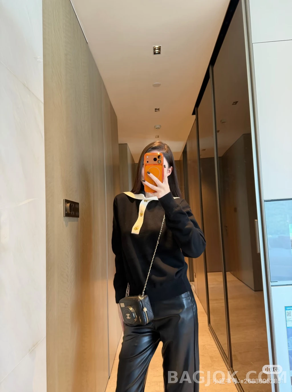 샤넬 샤넬 세일러 카라 니트 상세 이미지