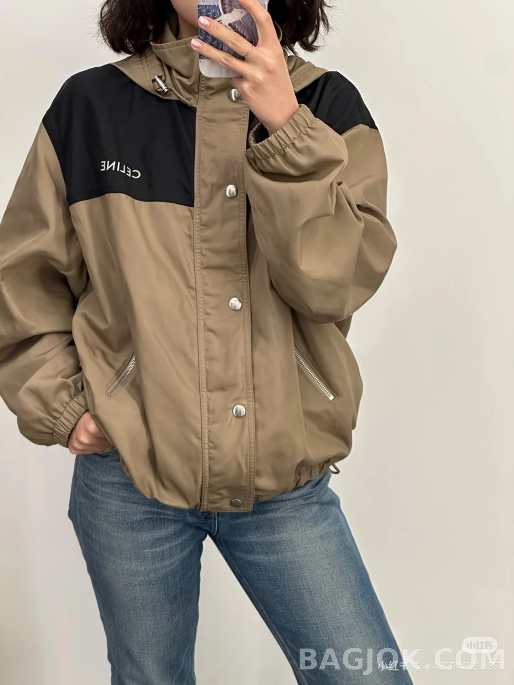 셀린느 셀린느 스냅후드 윈드 상세 이미지