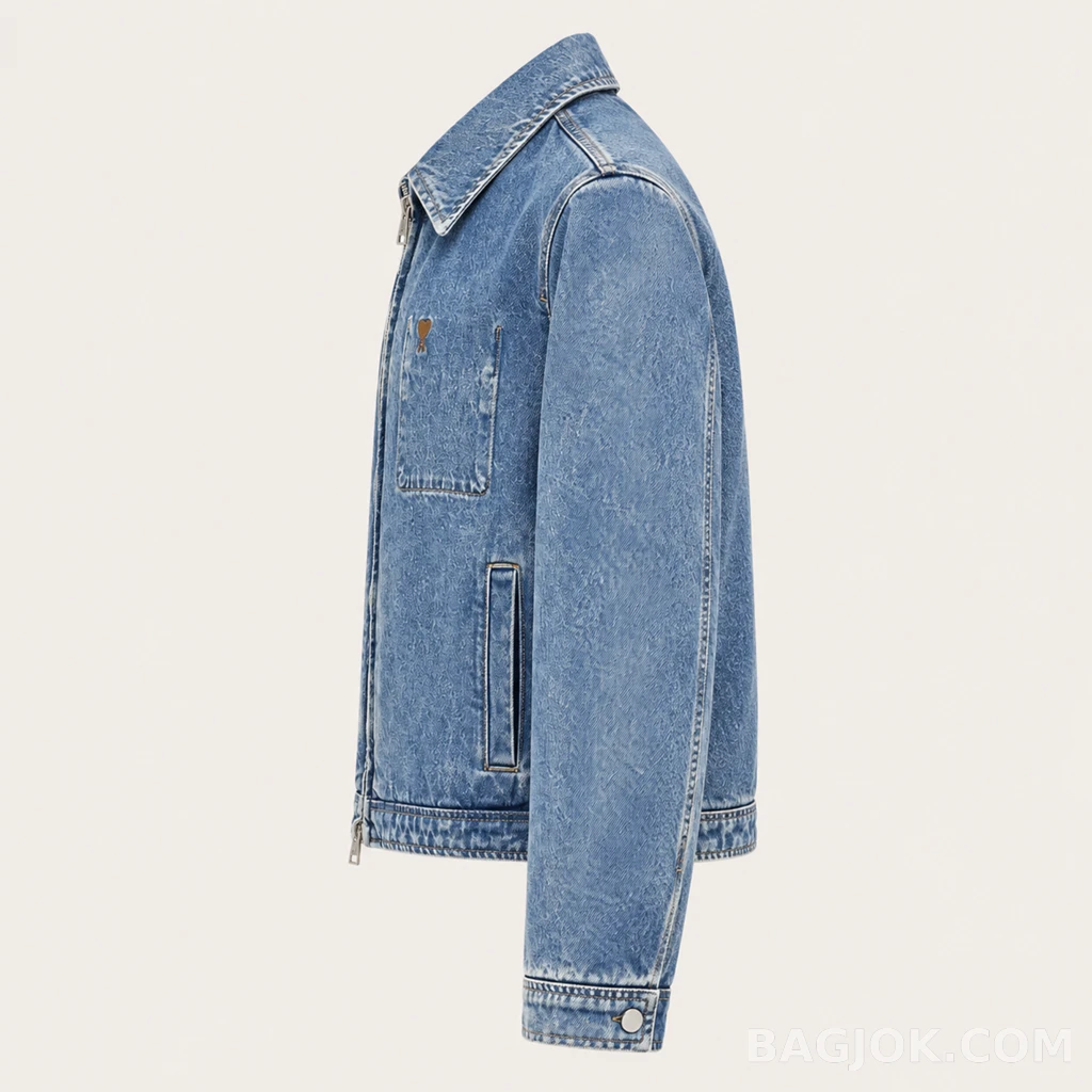 아미 아미 워시드 데님자켓 상세 이미지