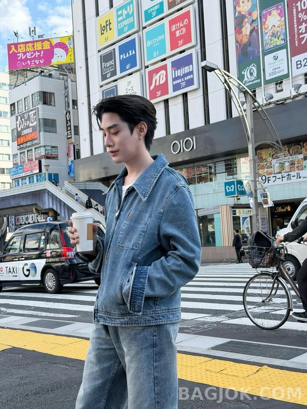 아미 아미 워시드 데님자켓 상세 이미지