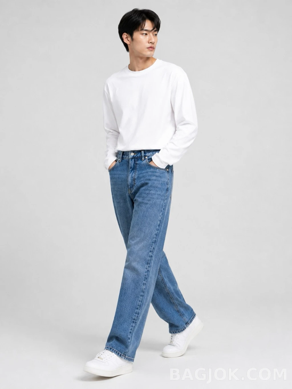 펜디 펜디 위븐레더탭 진 상세 이미지