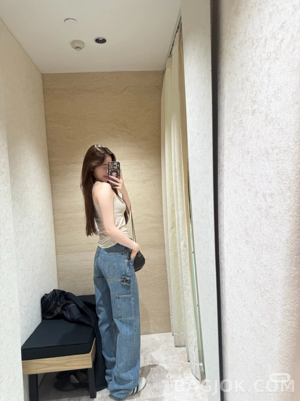 샤넬 샤넬 와이드 데님 상세 이미지