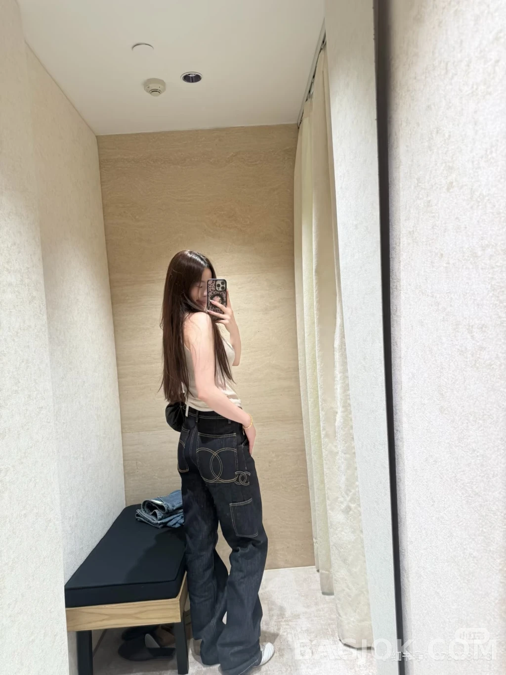 샤넬 샤넬 와이드 데님 상세 이미지