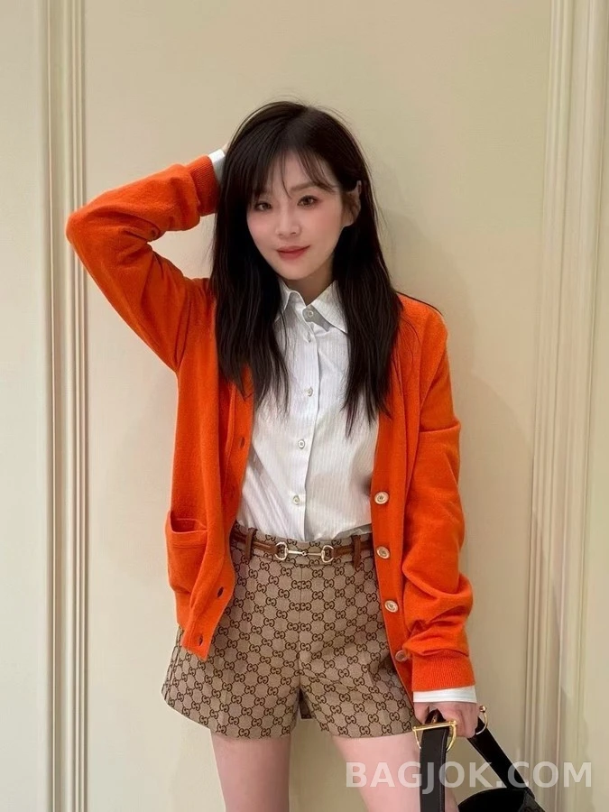 구찌 V넥 가디건 상세 이미지
