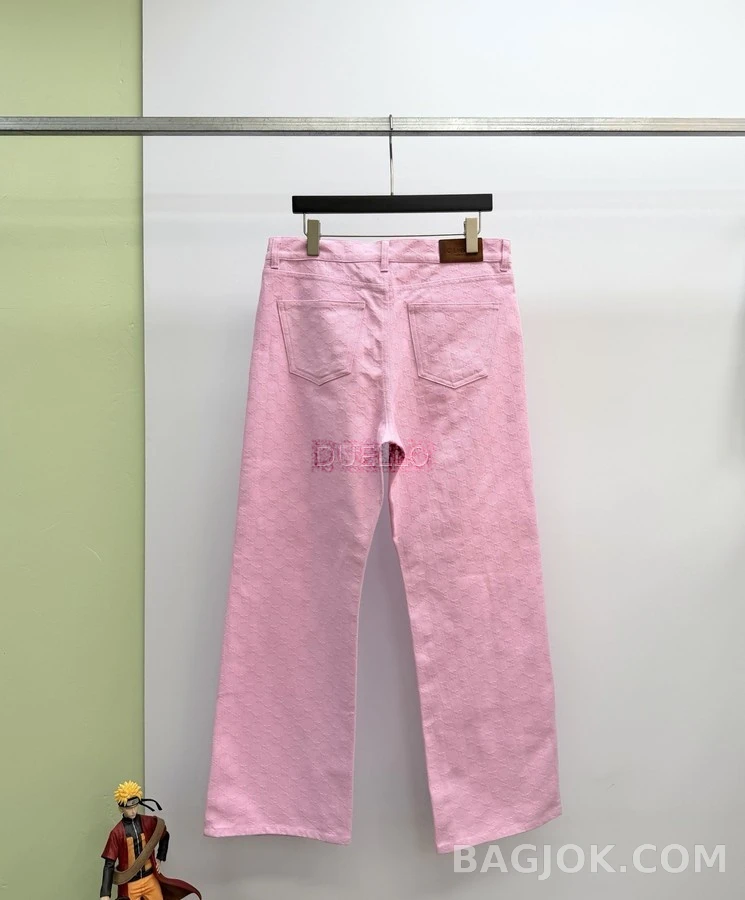 구찌 구찌 자카드 데님 팬츠 상세 이미지