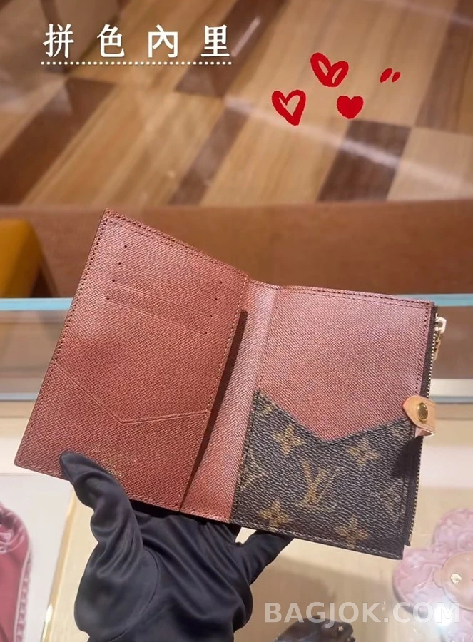 루이비통 루이비통 모노그램 캔버스 스냅 지갑 상세 이미지