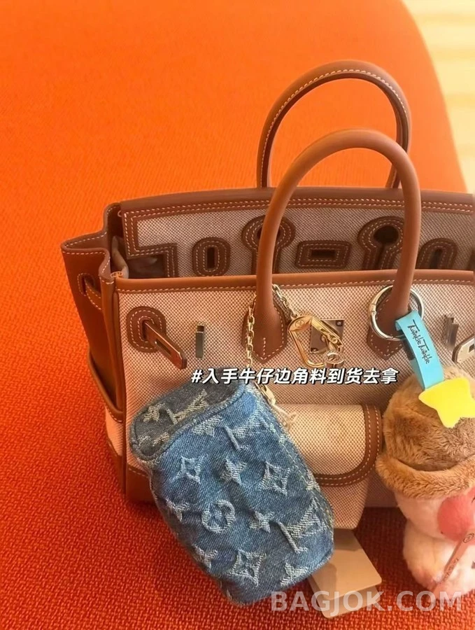 루이비통 루이비통 모노그램 데님 키 파우치 상세 이미지