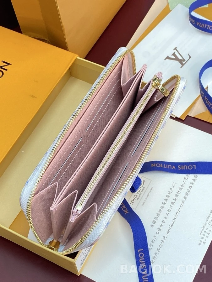 루이비통 루이비통 모노그램 썸머 트렁크 지피 월렛 상세 이미지