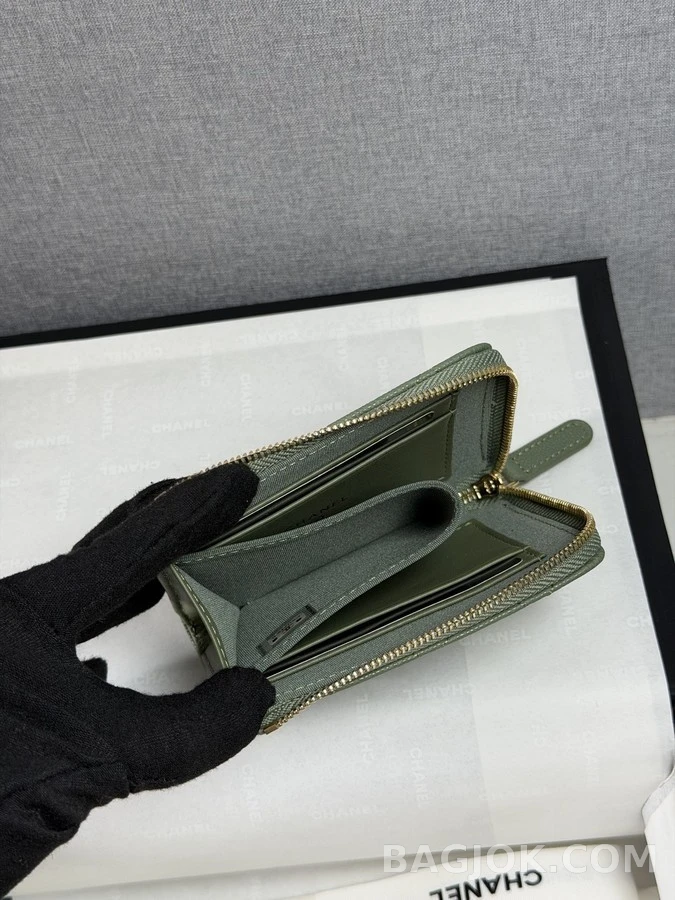 샤넬 샤넬 클래식 지퍼 코인 지갑 상세 이미지