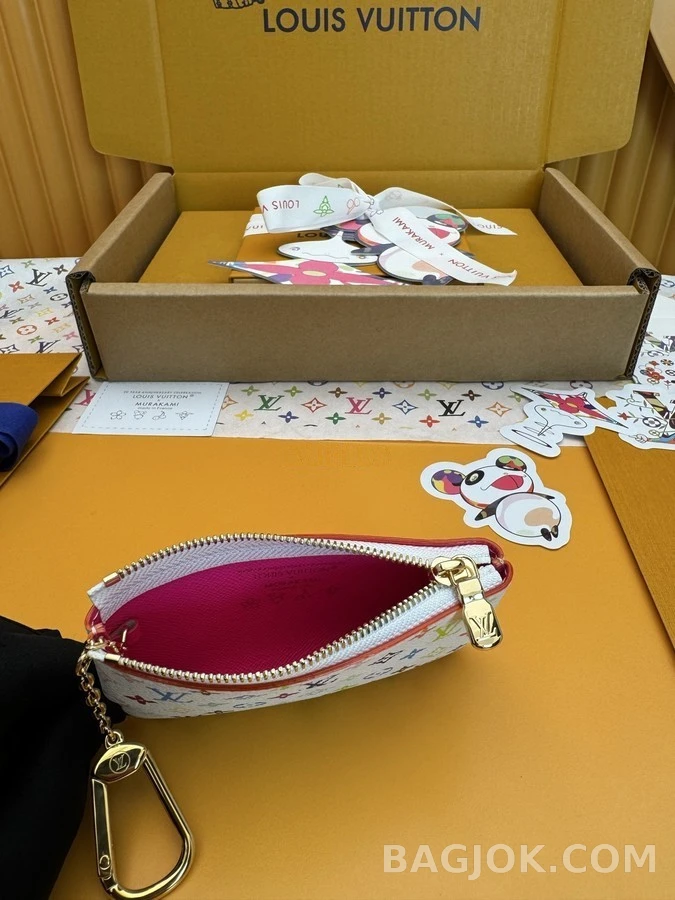 루이비통 루이비통 무라카미 모노그램 멀티컬러 키 파우치 상세 이미지