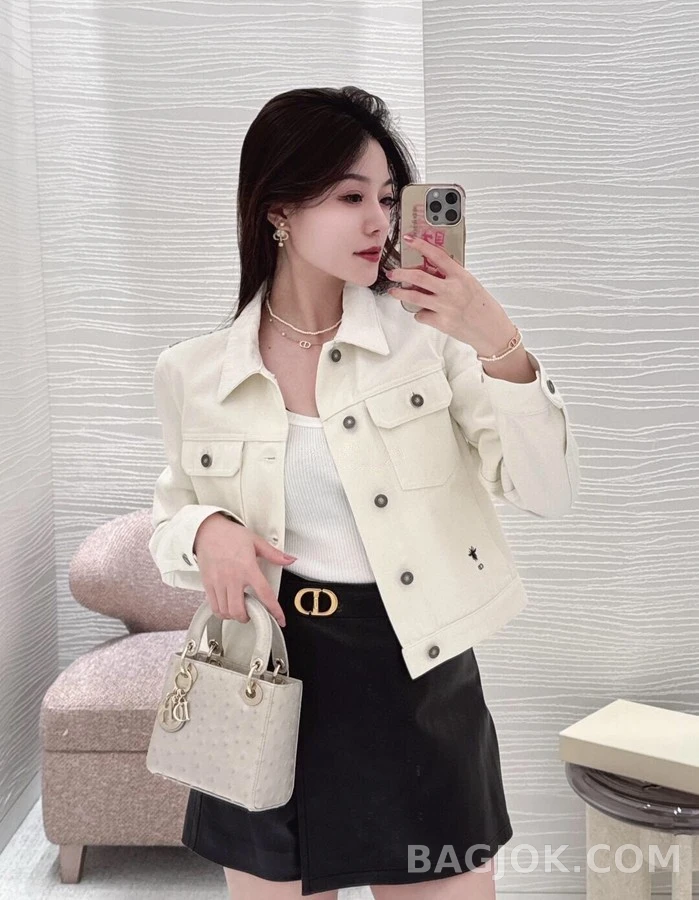 디올 디올 스타 펄 더블 레이어 네크리스 상세 이미지
