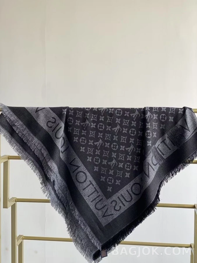 루이비통 루이비통 모노그램 더블 페이스 블랭킷 숄 상세 이미지