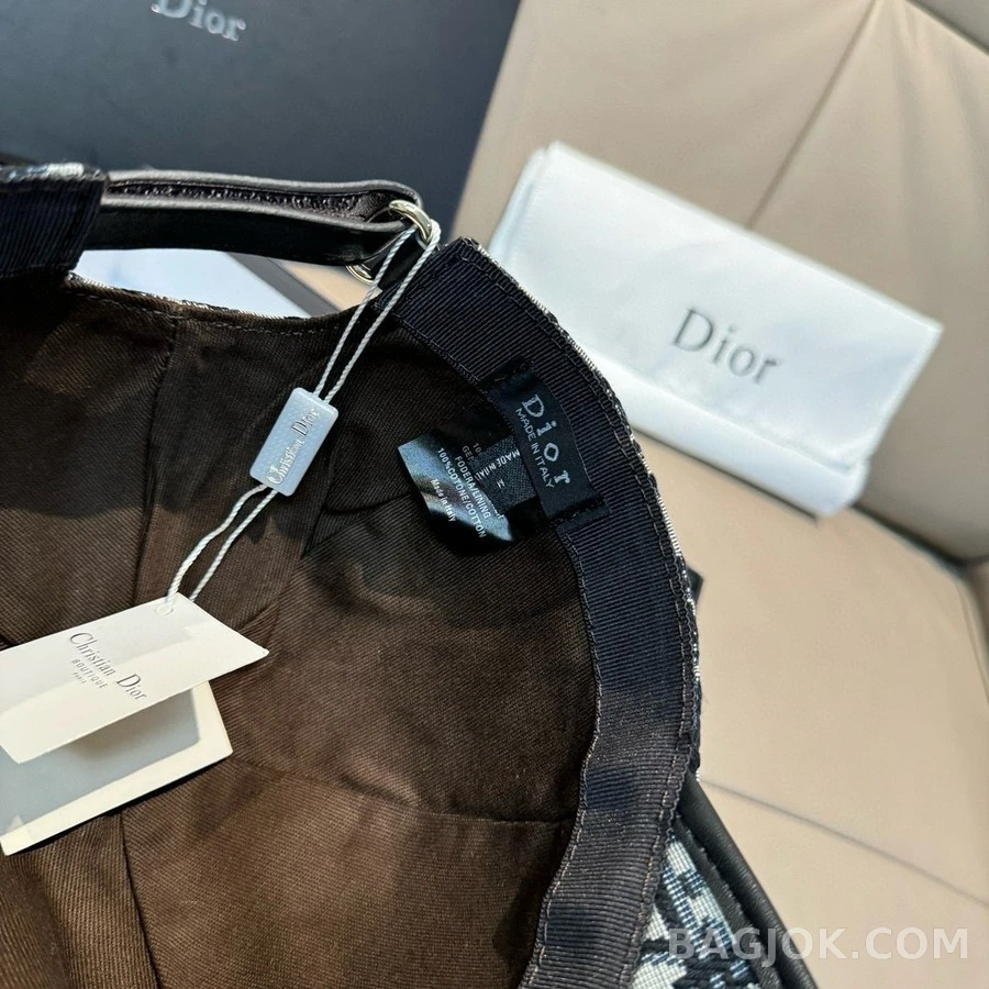 디올 디올 오블리크 모노그램 볼캡 상세 이미지