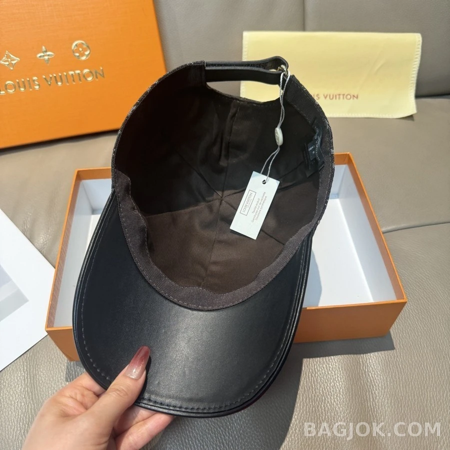 루이비통 루이비통 모노그램 데님 캡 상세 이미지