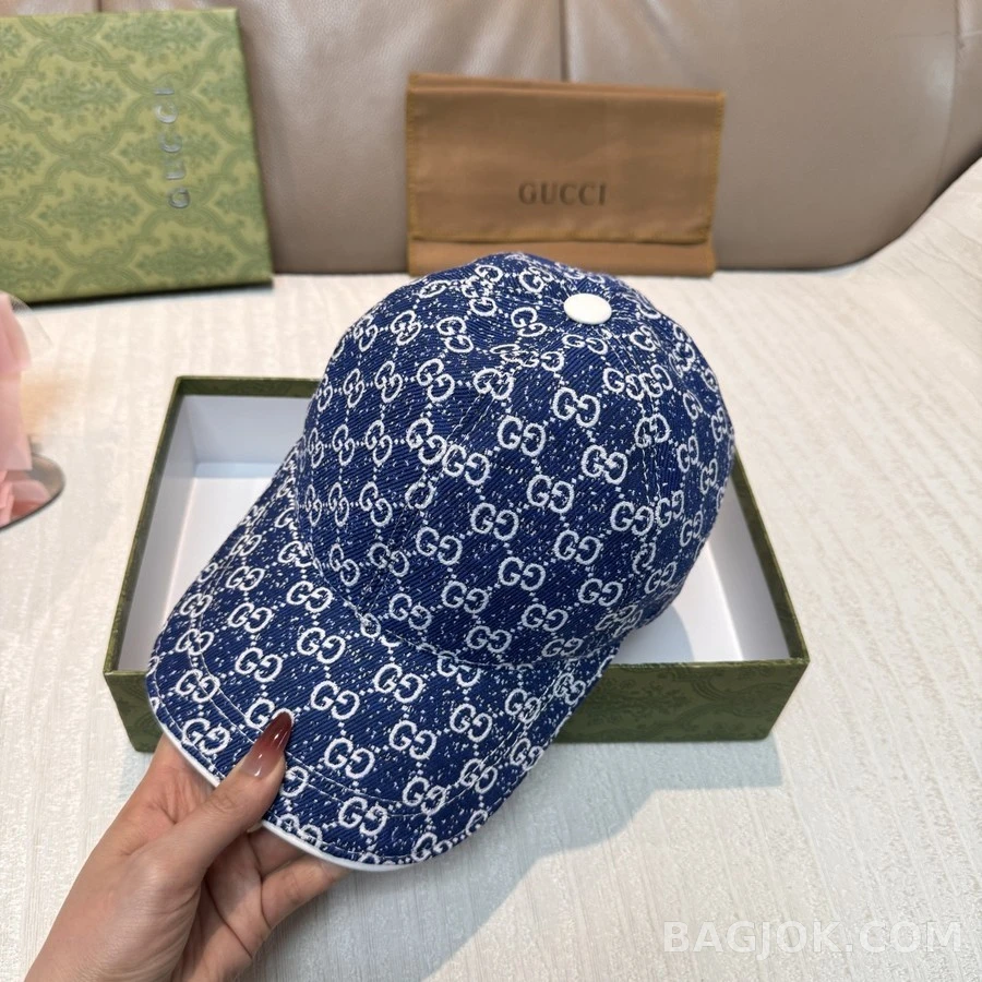 구찌 구찌 눈꽃 더블G 볼캡 상세 이미지