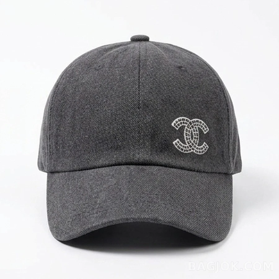 샤넬 큐빅 로고 볼캡_대표이미지