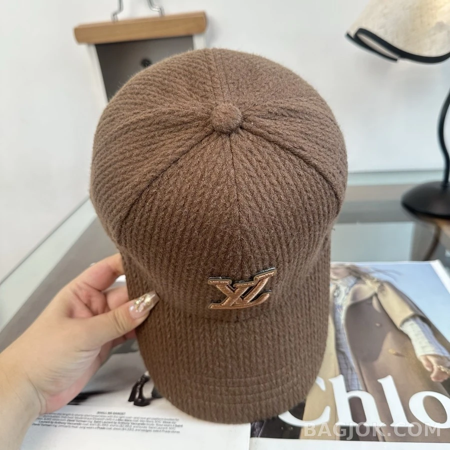 루이비통 루이비통 로고 텍스처 볼캡 상세 이미지