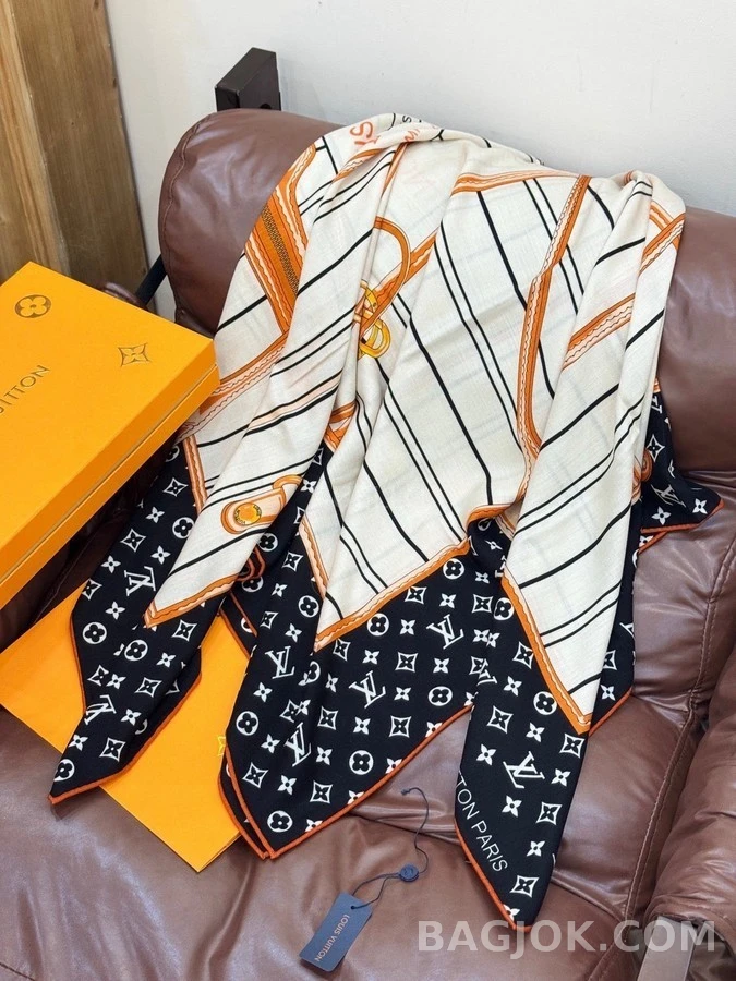 루이비통 루이비통 모노그램 트래블 스카프 상세 이미지