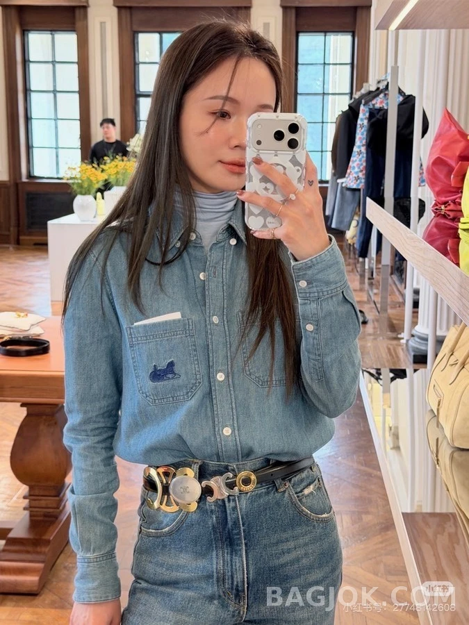 셀린느 셀린느 트리옹프 멀티 버클 벨트 상세 이미지