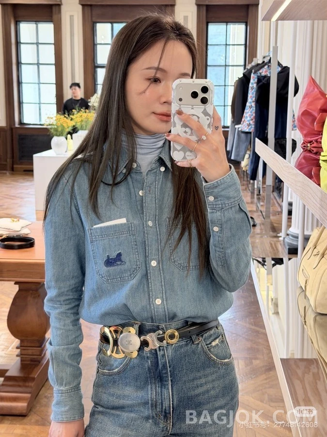 셀린느 셀린느 트리옹프 멀티 버클 벨트 상세 이미지