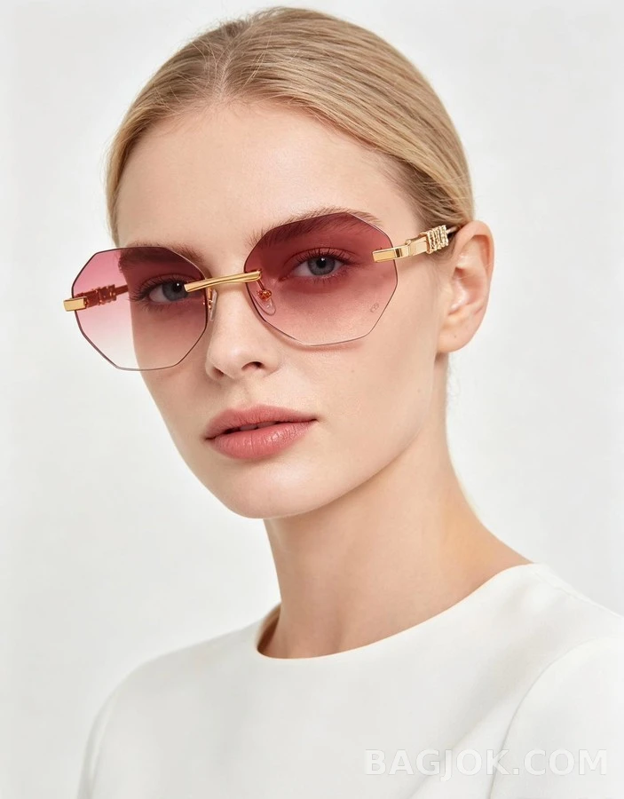 디올 디올 림리스 팔각 선글라스 상세 이미지