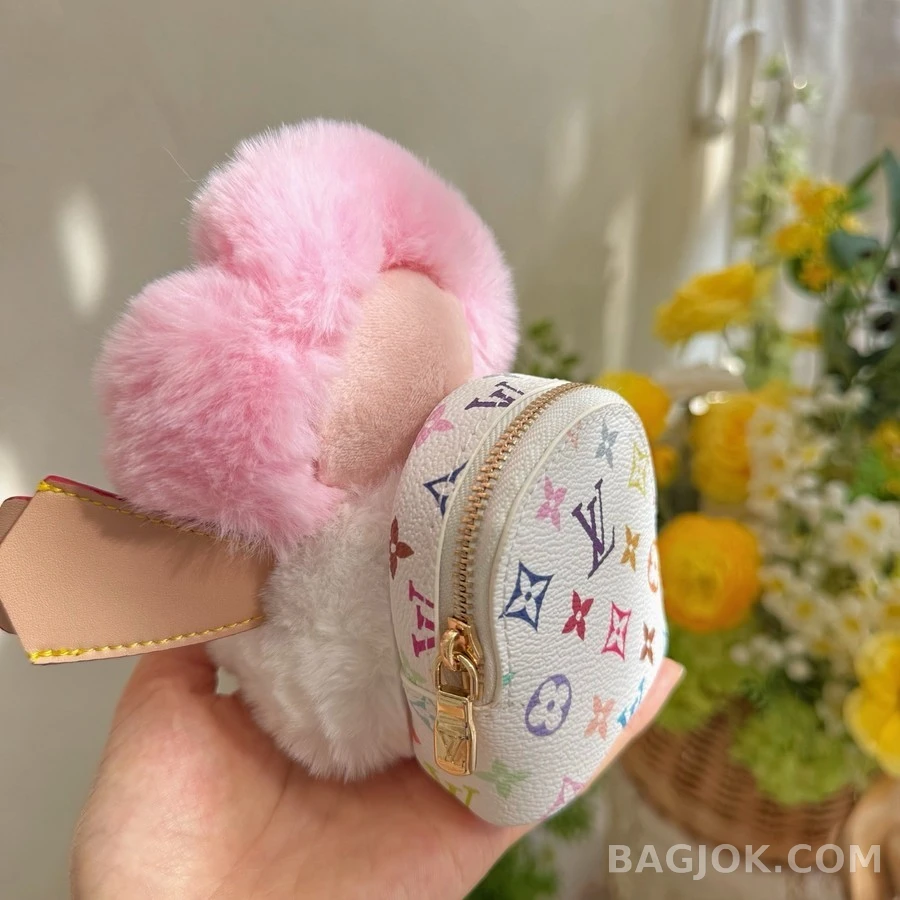 루이비통 루이비통 비비안 모노그램 이어폰 백 참 상세 이미지