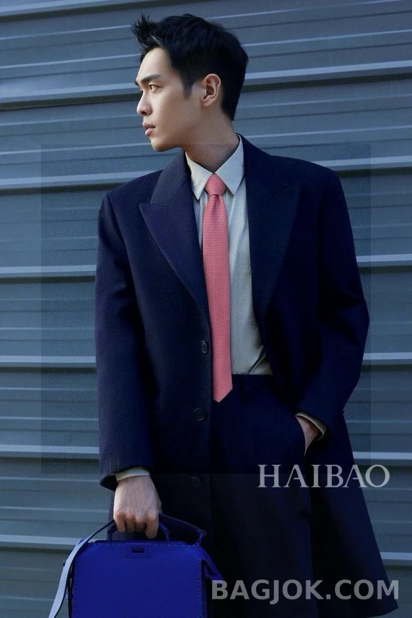 에르메스 에르메스 H 그물망 프린트 넥타이 상세 이미지
