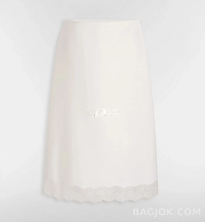 디올 디올 레이스헴 스트레이트 스커트 상세 이미지