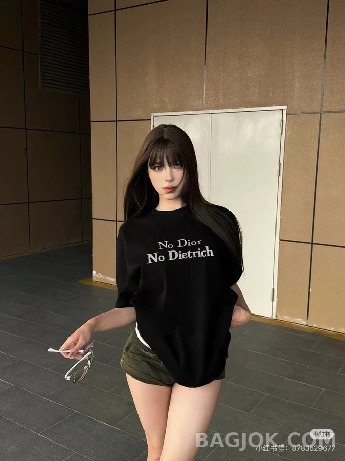 디올 디올 레터링 맨투맨 상세 이미지
