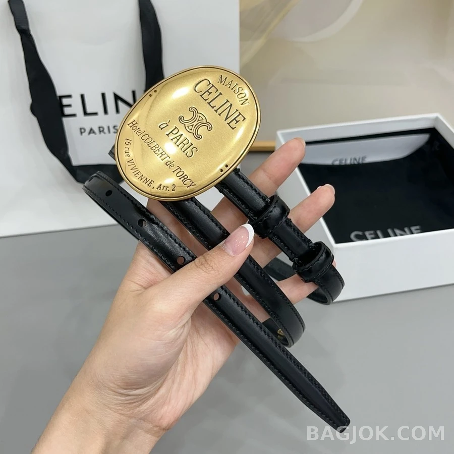 셀린느 셀린느 트리옹프 메달리온 벨트 상세 이미지