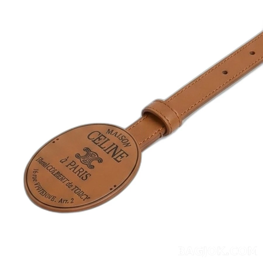 셀린느 셀린느 메종 가죽 태그 벨트 상세 이미지