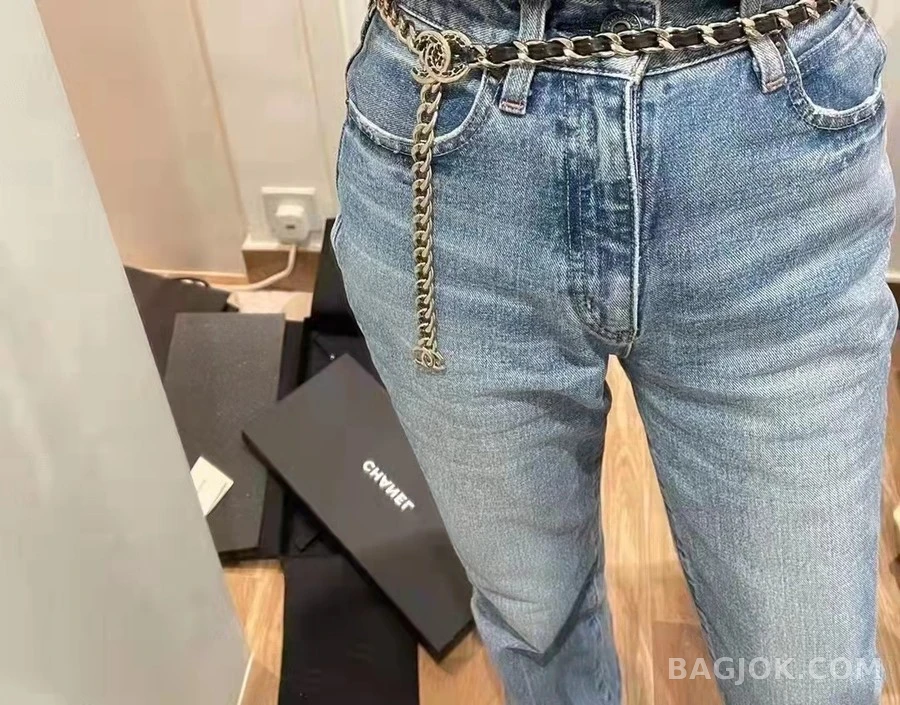 샤넬 샤넬 로고 체인 벨트 상세 이미지