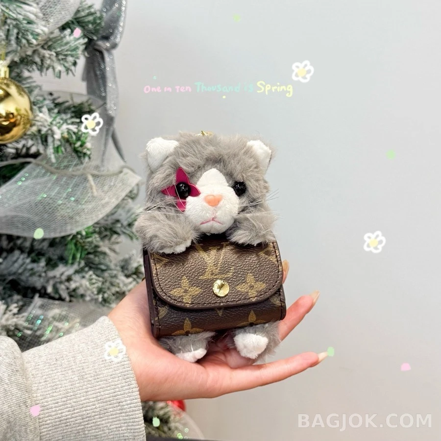 루이비통 루이비통 모노그램 고양이 백참 상세 이미지