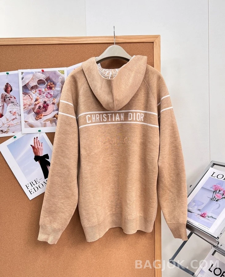 디올 디올 모노그램 양면 후드 집업 상세 이미지