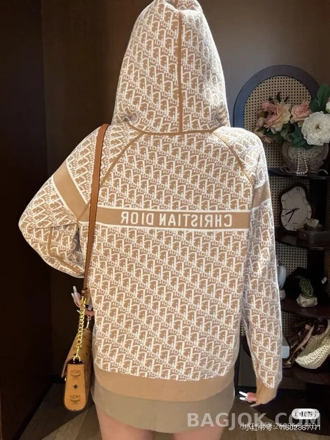 디올 디올 모노그램 양면 후드 집업 상세 이미지