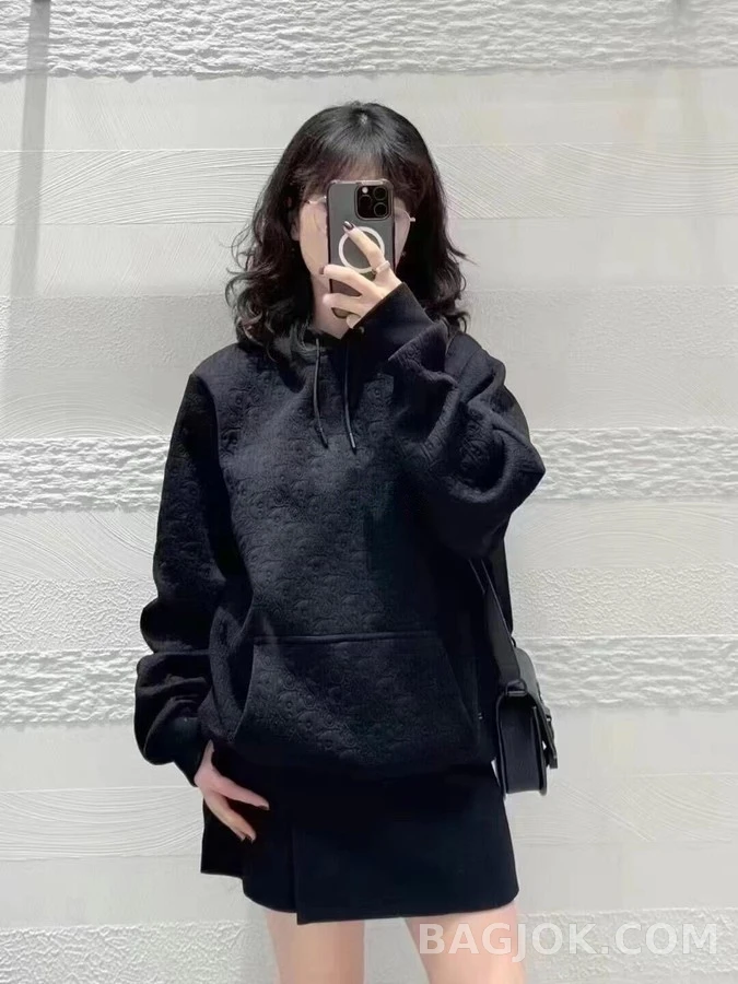 디올 디올 모노그램 후드 상세 이미지