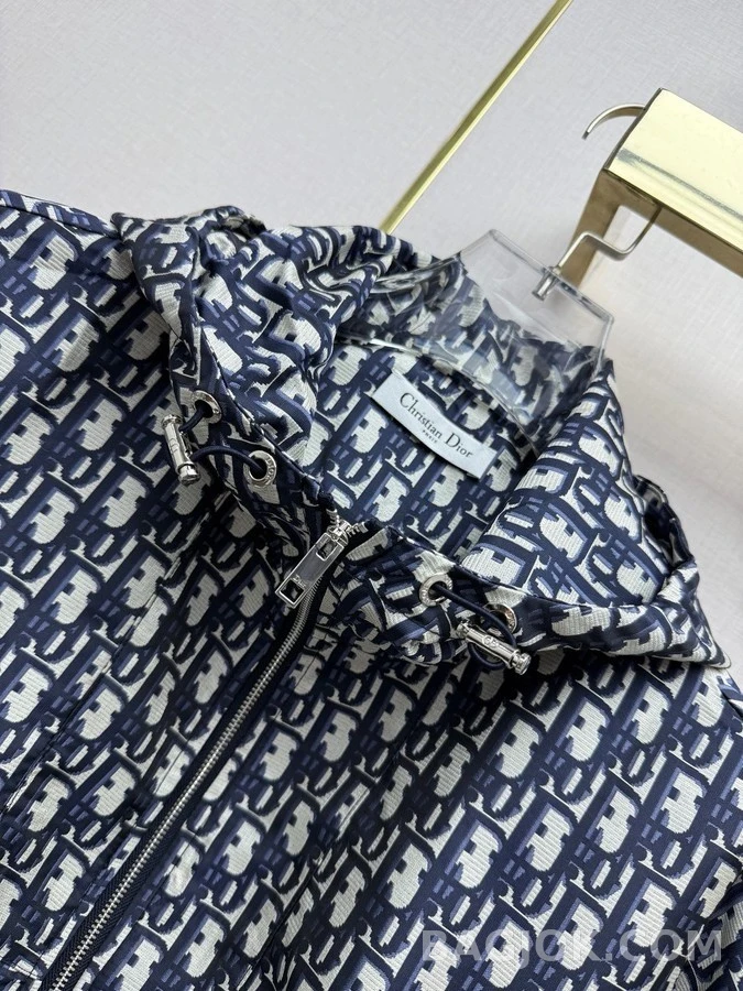 디올 디올 모노그램 후드 바람막이 상세 이미지