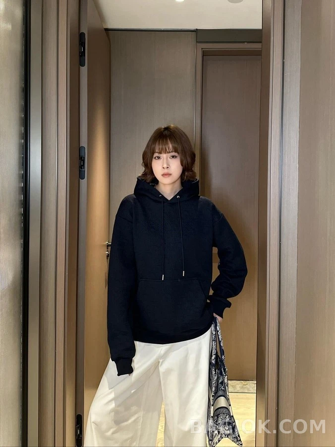 디올 디올 모노그램 후드티 상세 이미지