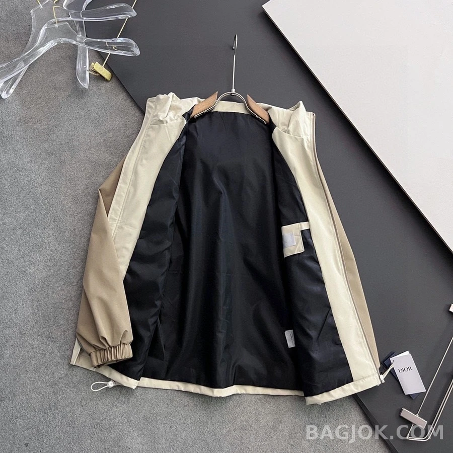 디올 디올 배색 후드 자켓 상세 이미지