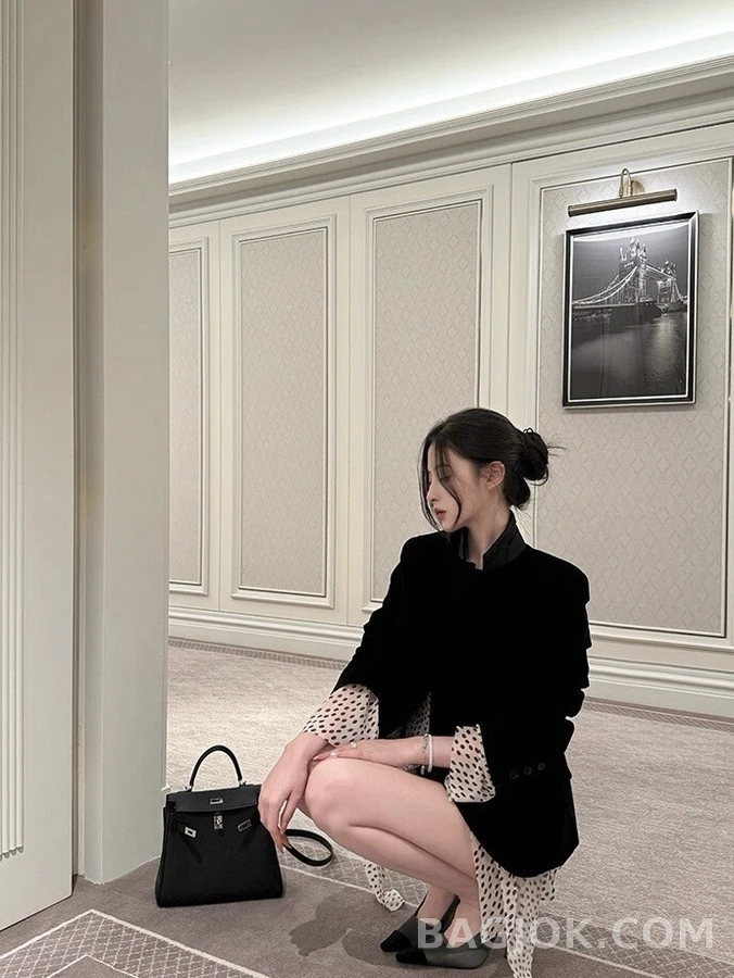 디올 디올 벨벳 스탠드넥 자켓 상세 이미지