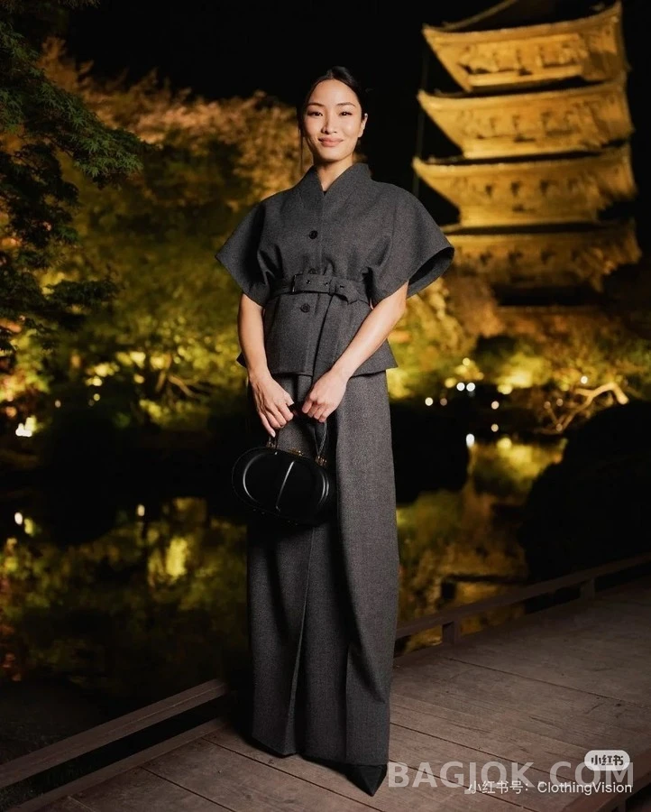 디올 디올 벨티드 와이드슬리브 자켓 상세 이미지