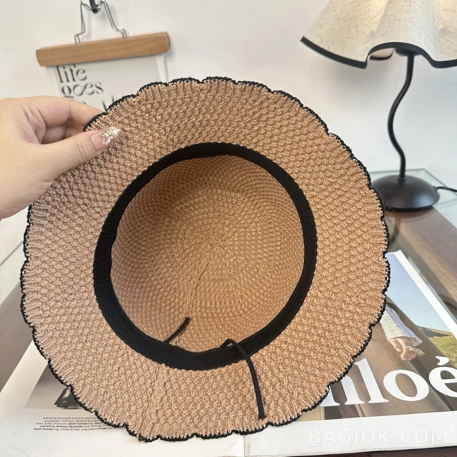 샤넬 샤넬 크로셰 로고 버킷햇 상세 이미지